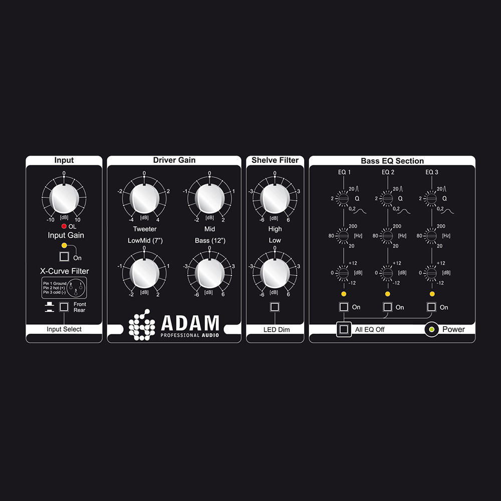 ADAM Audio S6X（ペア）｜ミュージックランドKEY