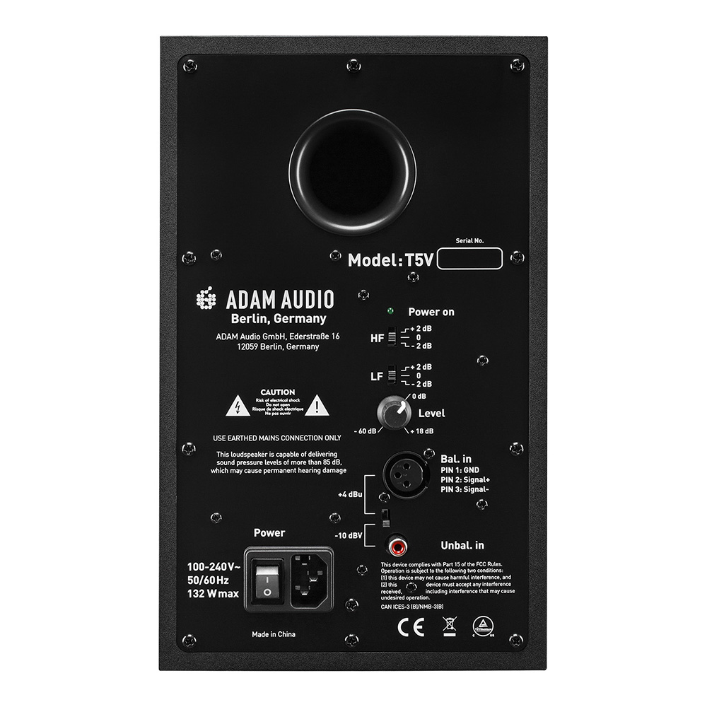 ADAM AUDIO T5V （アダムオーディオ） 即納 ADAM AUDIO T5V ニアフィールドモニター ペア アダム