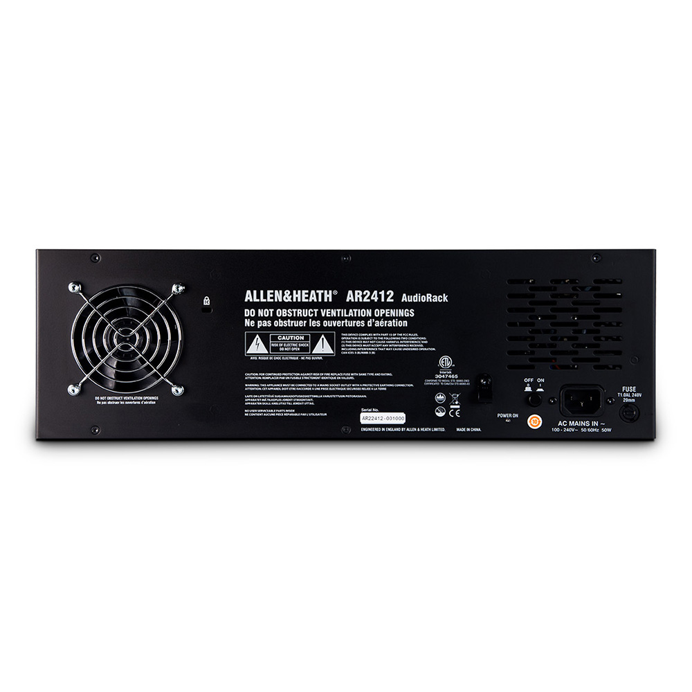 ALLEN＆HEATH AR2412 拡張ユニット AR2412 • Allen & Heath