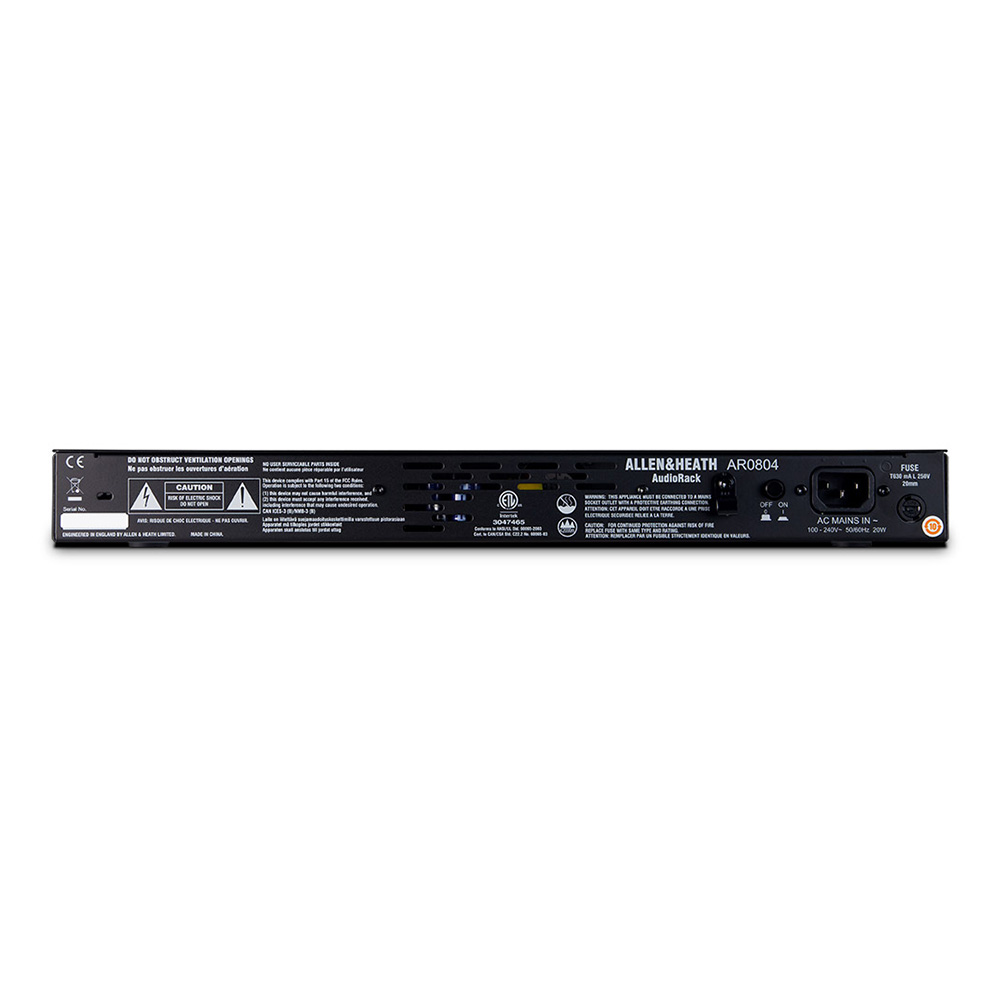 ALLEN & HEATH AR84 EXPANDER AUDIO RACK｜ミュージックランドKEY
