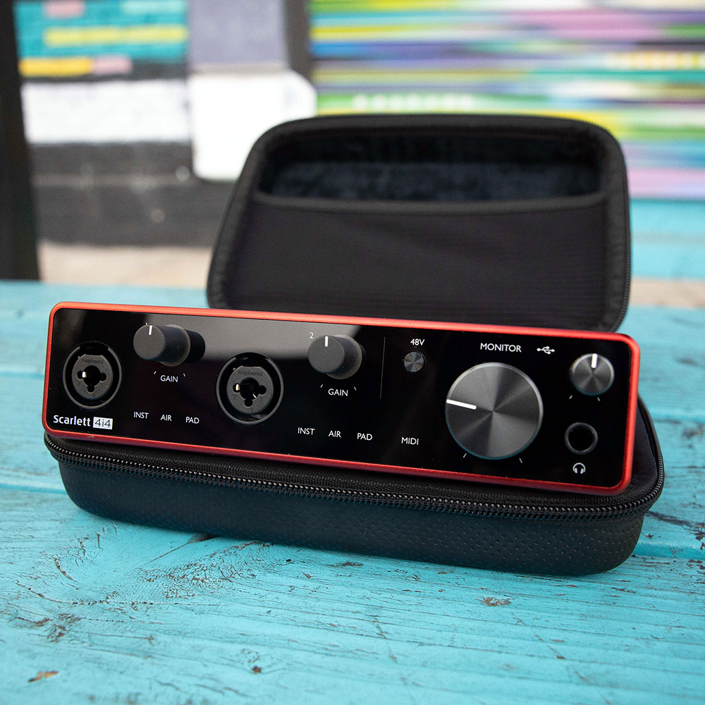 Analog Cases GLIDE / Focusrite Scarlett 4i4用ケース [G17FOC4