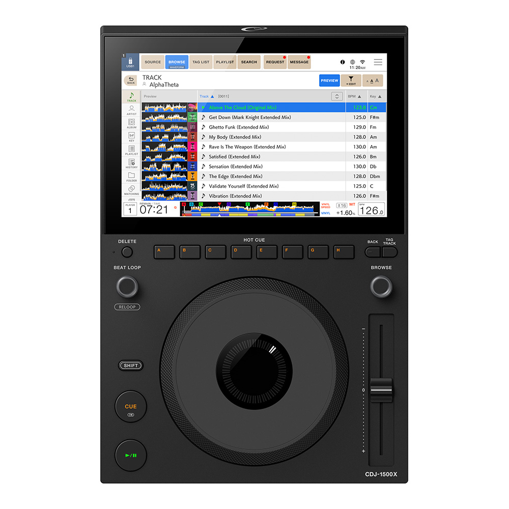 AlphaTheta CDJ-1500X｜ミュージックランドKEY