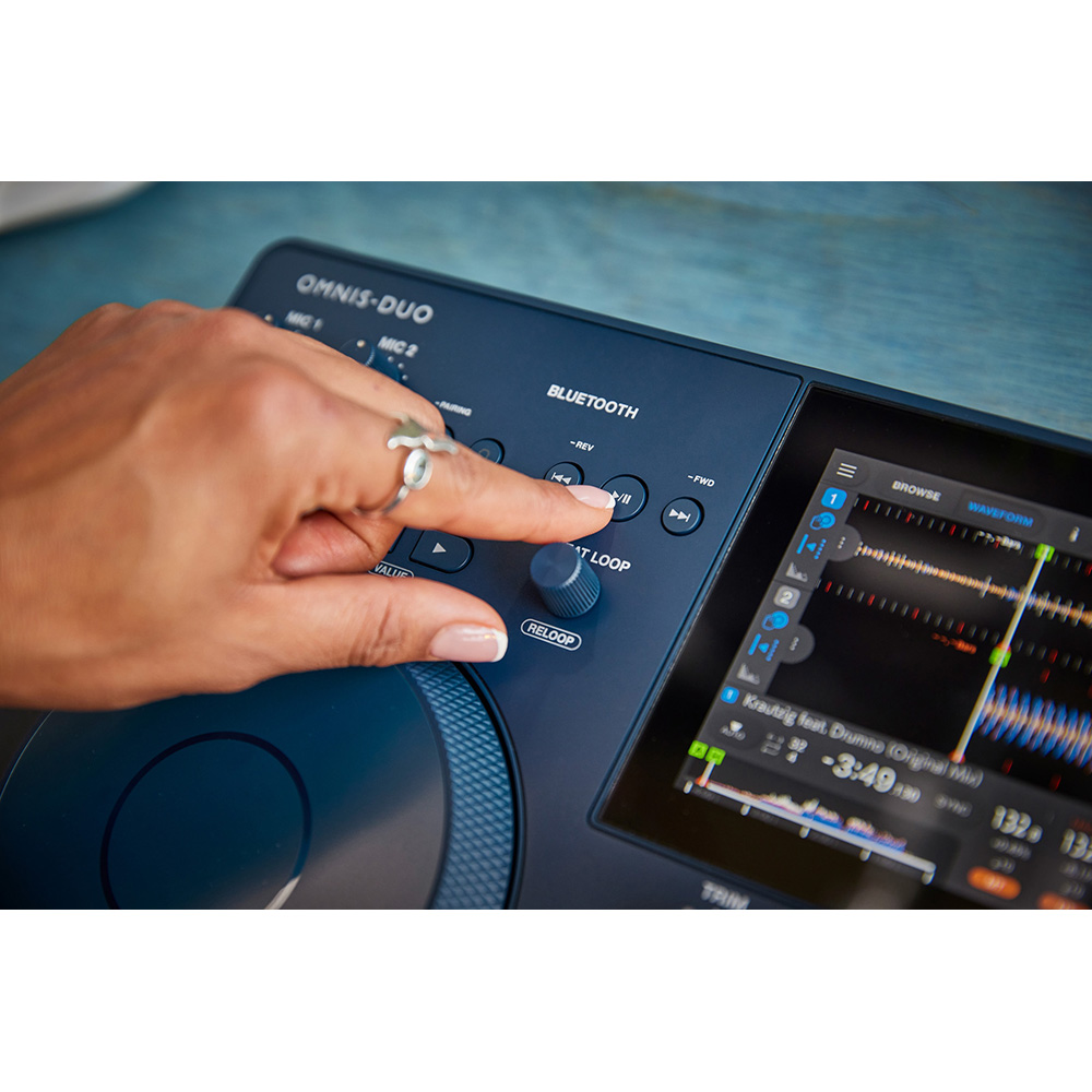 DJ機材 AlphaTheta OMNIS-DUO OMNIS-DUO - Portable all-in-one DJ system | AlphaTheta