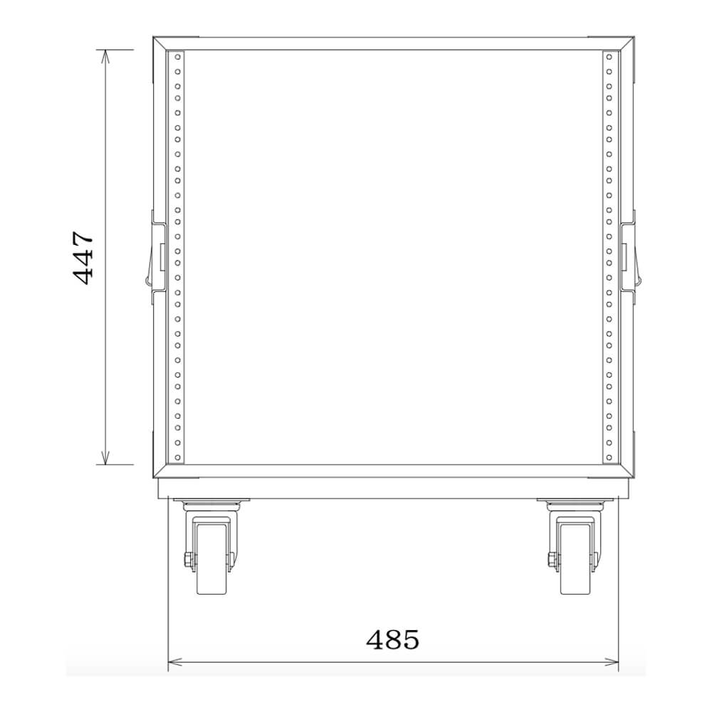 ARMOR RACK CASE 10U D360｜ミュージックランドKEY