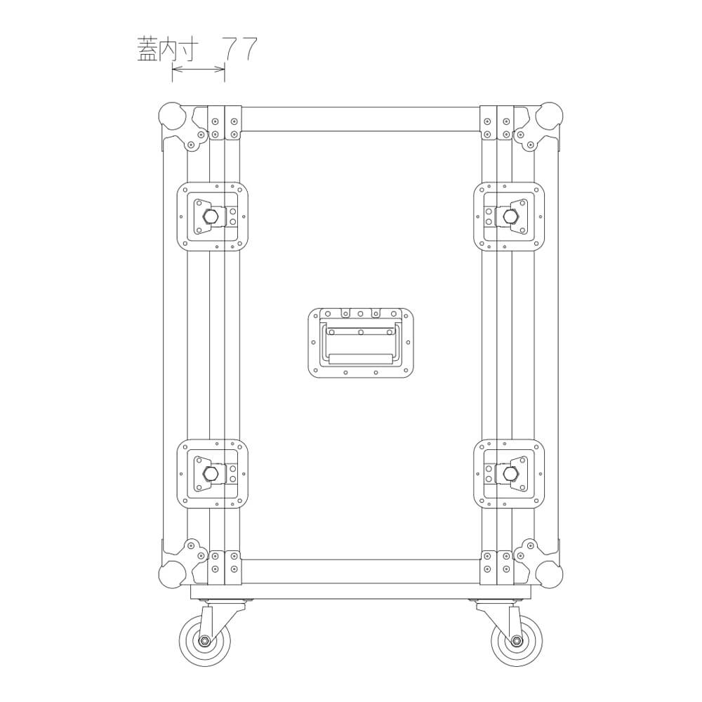 ARMOR RACK CASE 15U D400|ミュージックランドKEY ARMOR RACK CASE 15U D400|ミュージックランドKEY