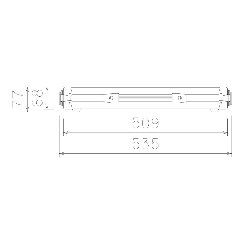 ARMOR RACK CASE 1U D360|ミュージックランドKEY ARMOR RACK CASE 1U D360|ミュージックランドKEY
