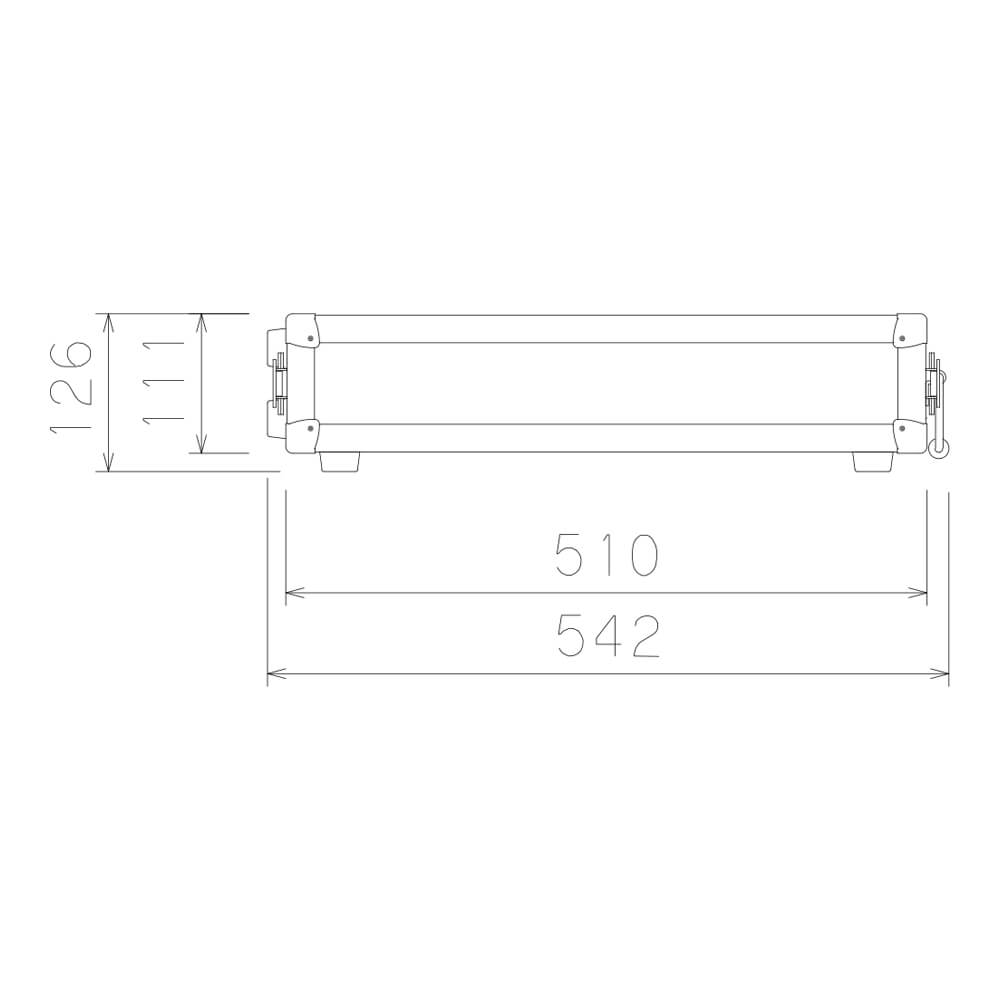ARMOR RACK CASE 2U D360｜ミュージックランドKEY