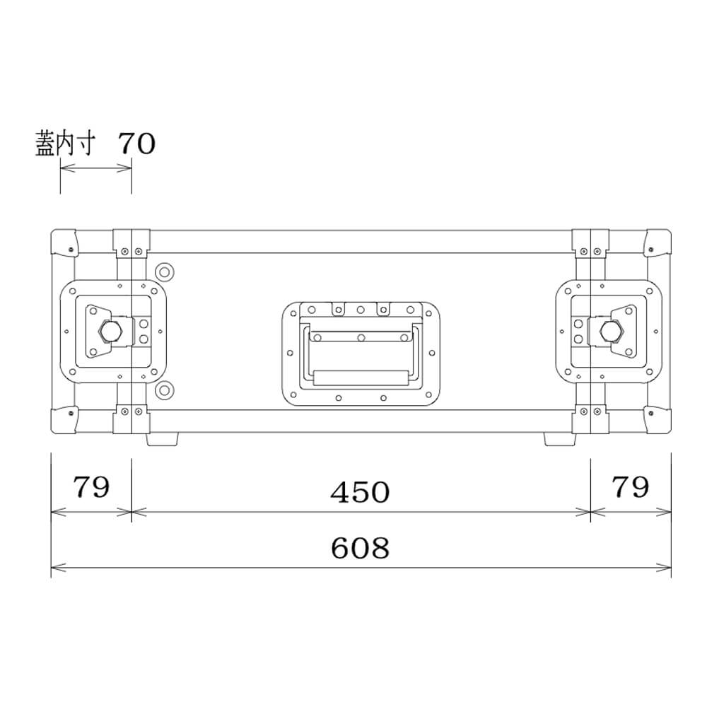 ARMOR RACK CASE 4U D450｜ミュージックランドKEY