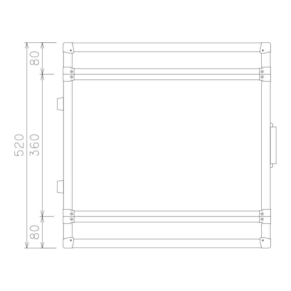 ARMOR RACK CASE 6U D360｜ミュージックランドKEY