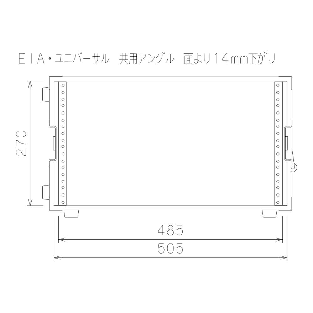 ARMOR RACK CASE 6U D360｜ミュージックランドKEY