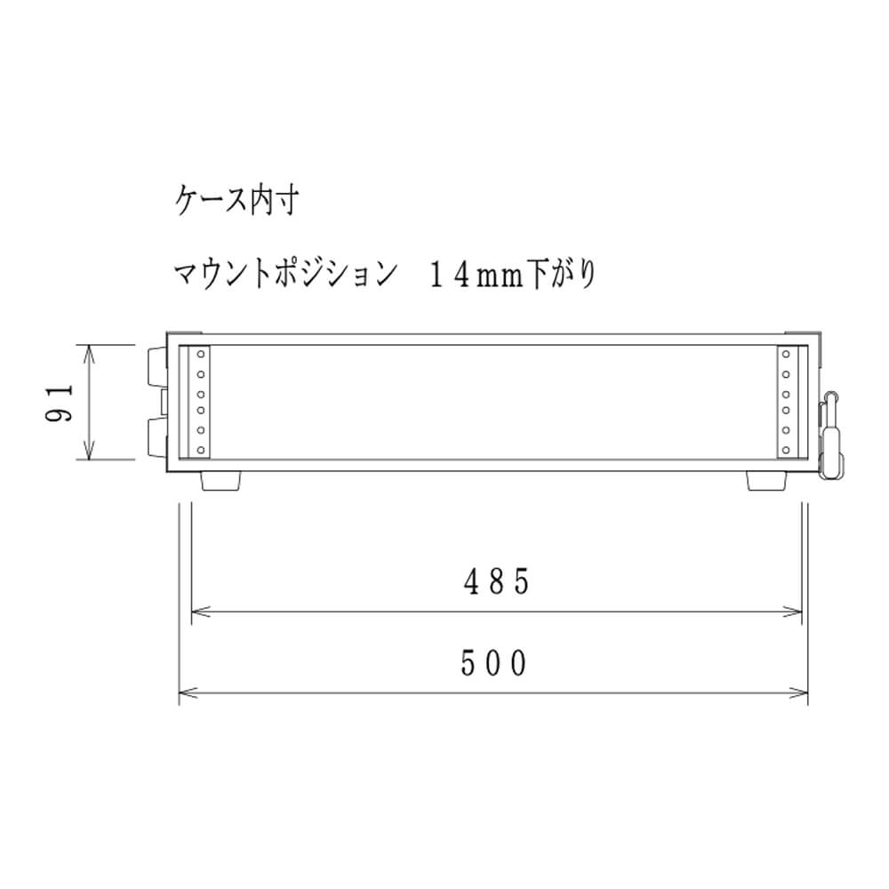 ARMOR RACK CASE SD2UH D360｜ミュージックランドKEY