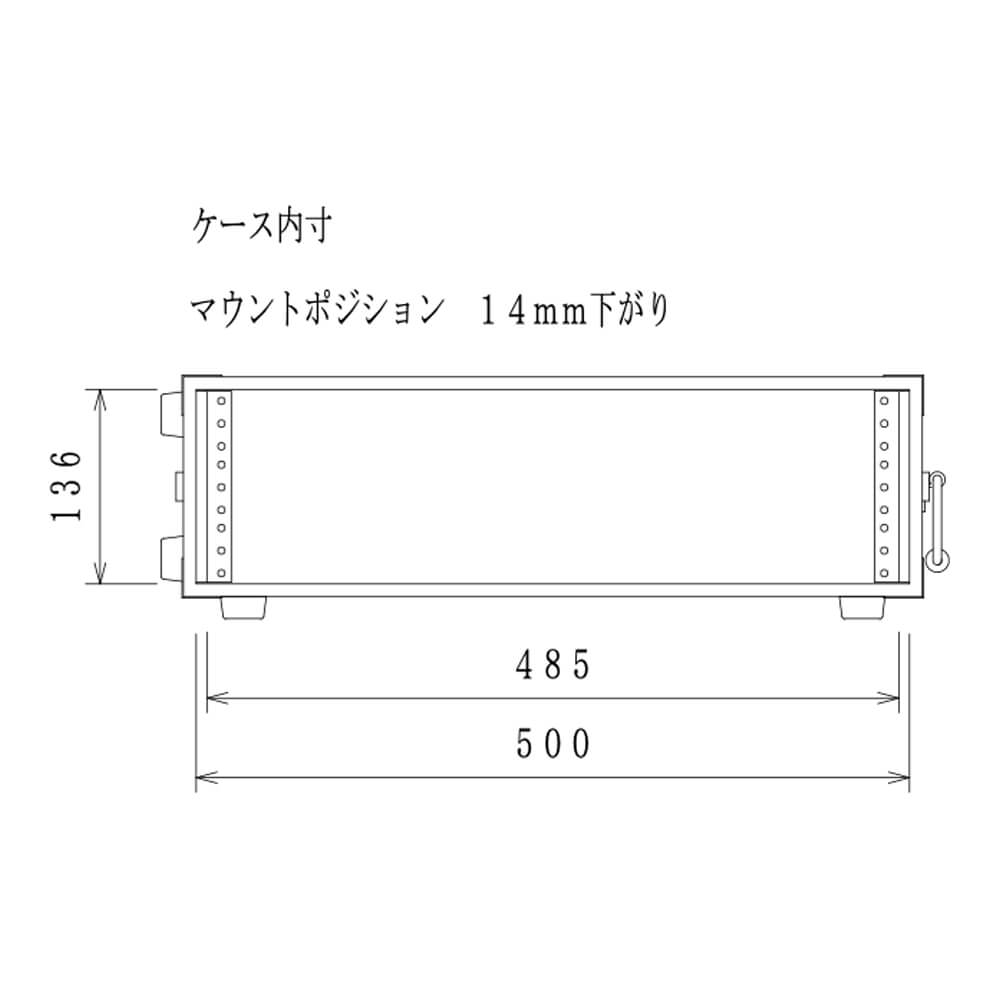 ARMOR RACK CASE SD3UH D360｜ミュージックランドKEY