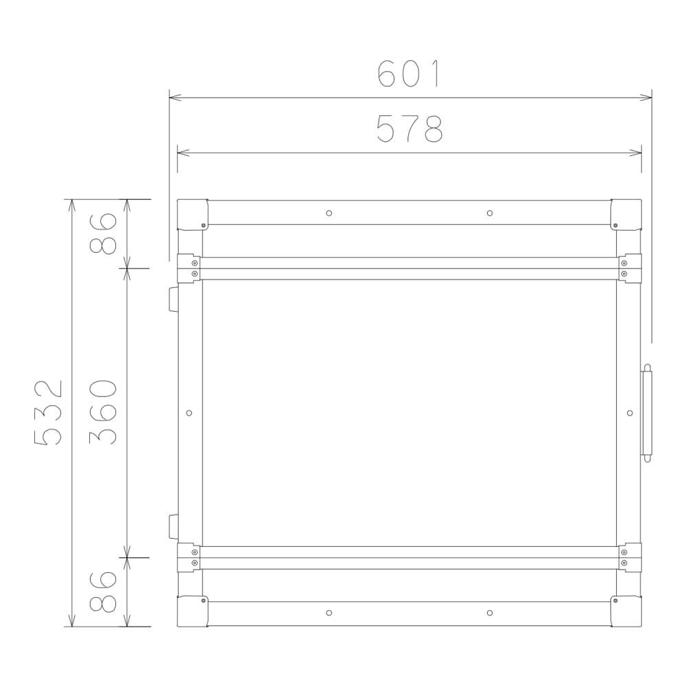 ARMOR SHOCK MOUNT RACK 2U D360｜ミュージックランドKEY