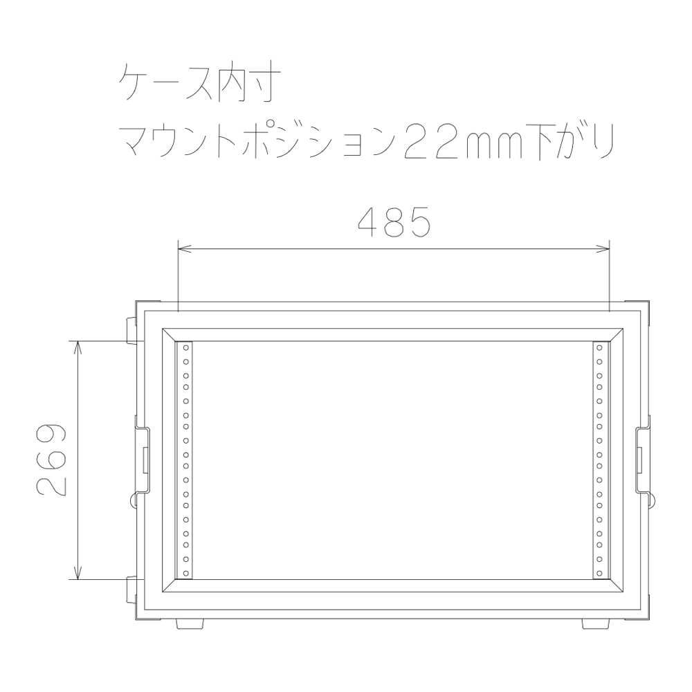 ARMOR SHOCK MOUNT RACK 6U D360｜ミュージックランドKEY