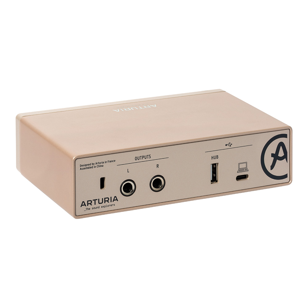 Arturia MiniFuse 1 Champagne｜ミュージックランドKEY