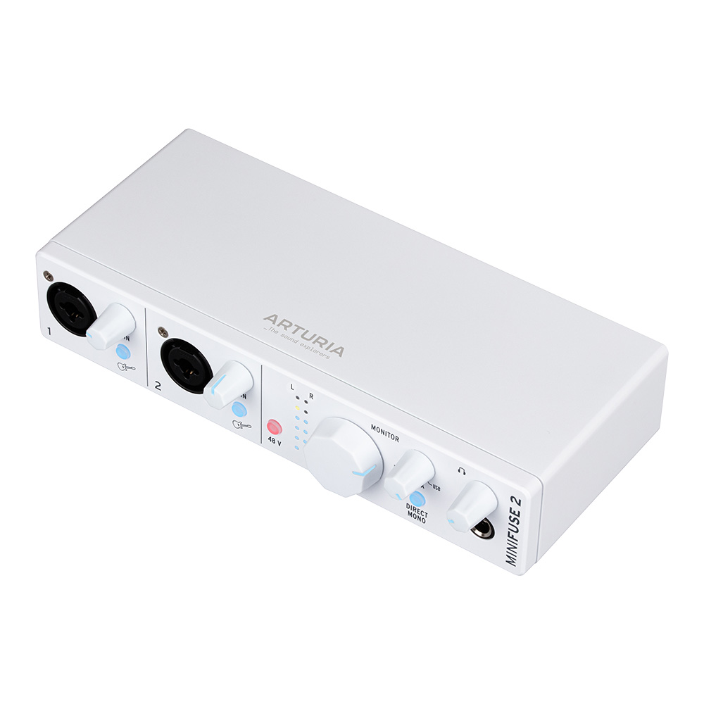 ARTURIA MINIFUSE2 WH 新品 Arturia - MiniFuse 2