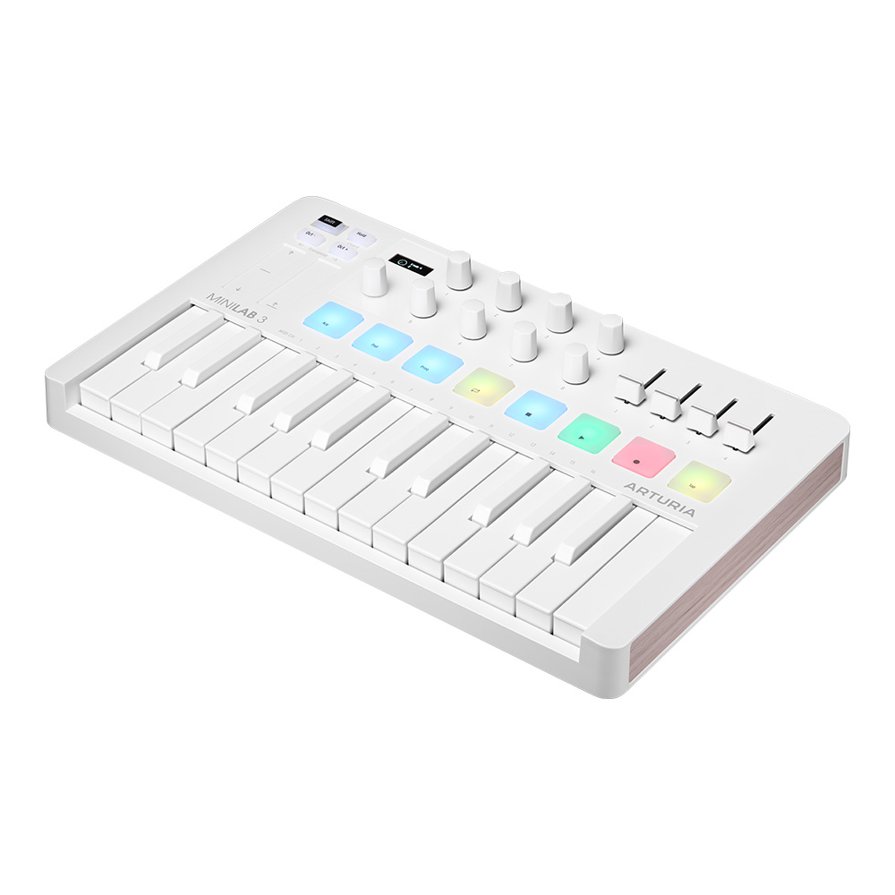 Arturia MiniLab 3 Alpine White｜ミュージックランドKEY