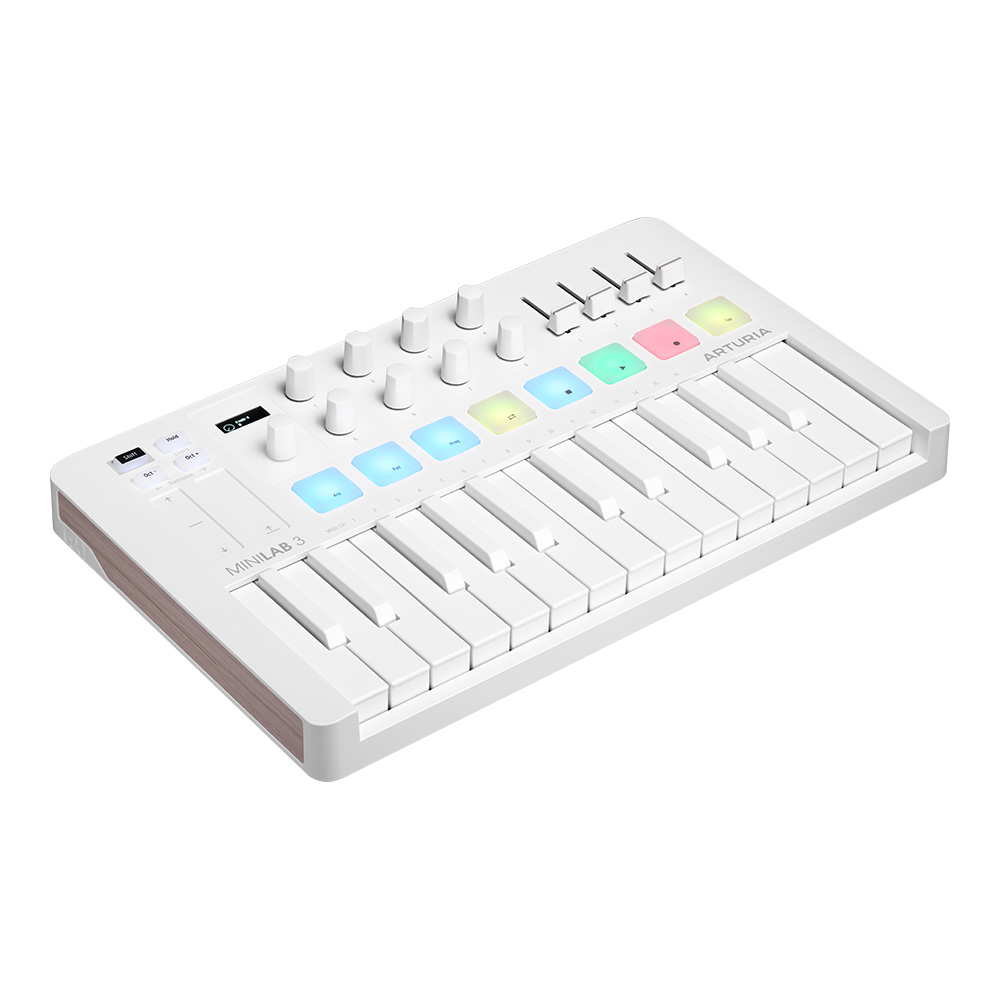 Arturia MiniLab 3 Alpine White｜ミュージックランドKEY