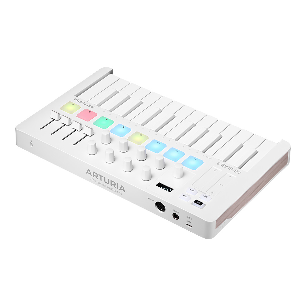 Arturia MiniLab 3 Alpine White｜ミュージックランドKEY