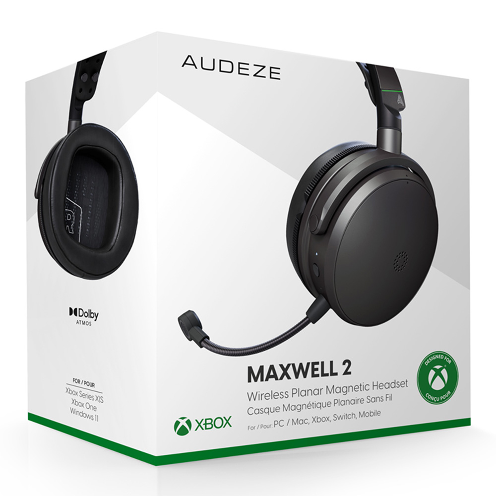 AUDEZE オーデジー MAXWELL2ゲーミングヘッドホン for Xbox Audeze MAXWELL2 for Xbox｜ミュージックランドKEY