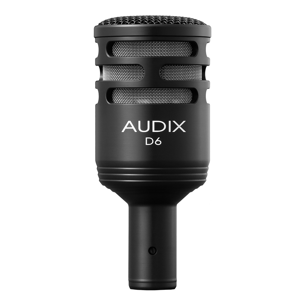 新しく着き AUDIX D6 ダイナミックマイク バスドラム フロアタム用 ...