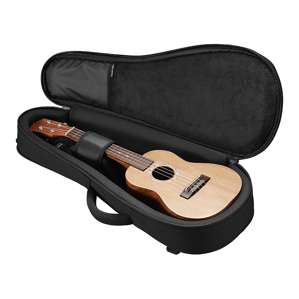 basiner ACME-UK-MB ACME Soprano / Concert Ukulele Bag - Midnight  Black｜ミュージックランドKEY