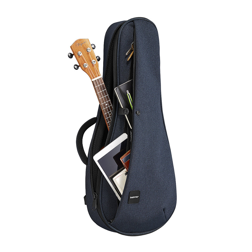 basiner ACME-UK-OB ACME Soprano / Concert Ukulele Bag - Ocean Blue 