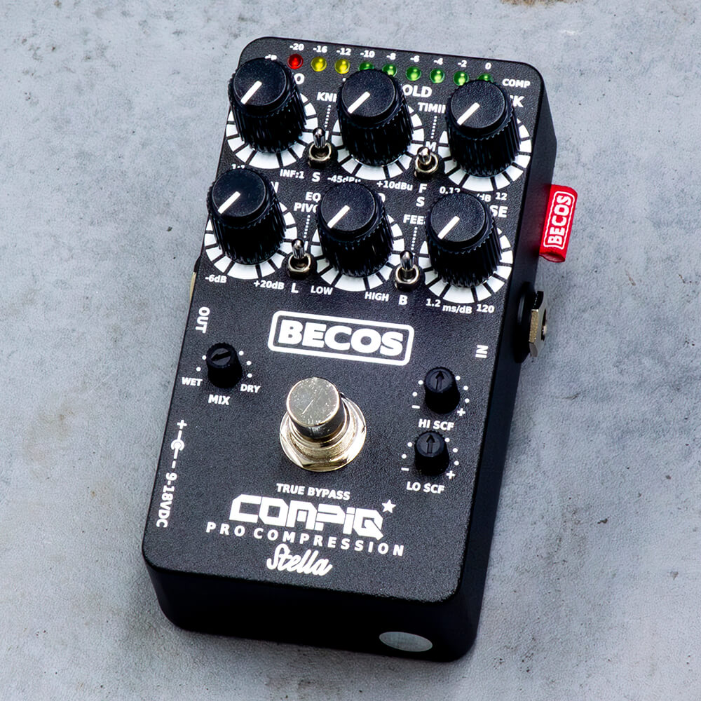 Becos Fx CompIQ Pro Compressor コンプレッサー BECOS CompIQ Twain Pro MK2 エフェクター コンプレッサー