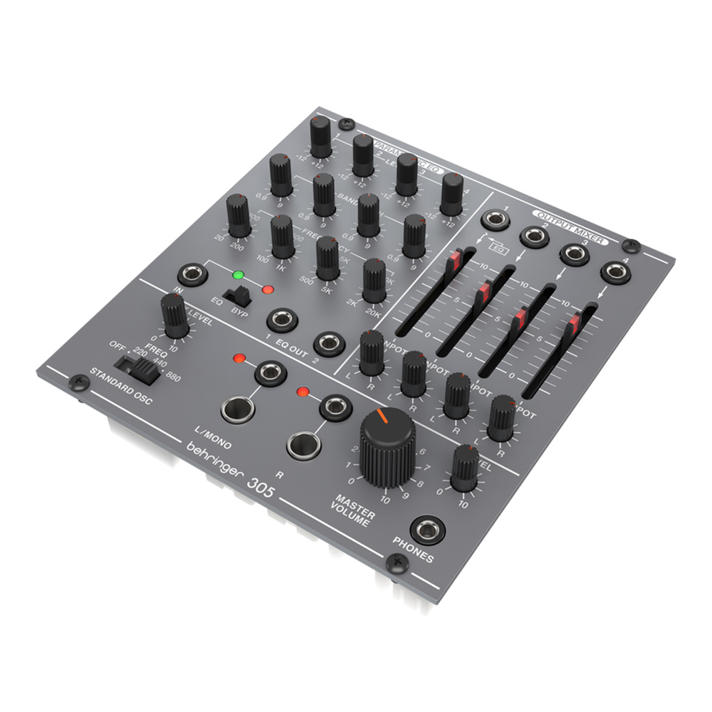 BEHRINGER 305 EQ/MIXER/OUTPUT｜ミュージックランドKEY