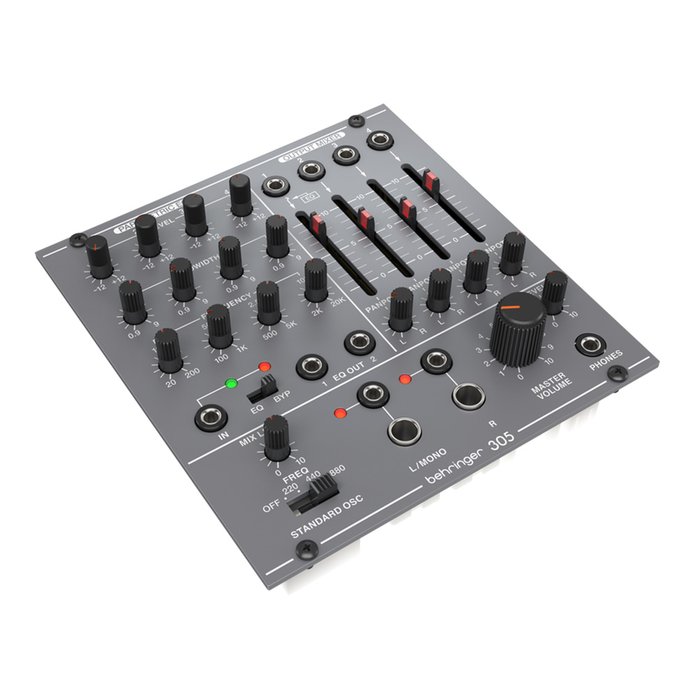 BEHRINGER 305 EQ/MIXER/OUTPUT｜ミュージックランドKEY