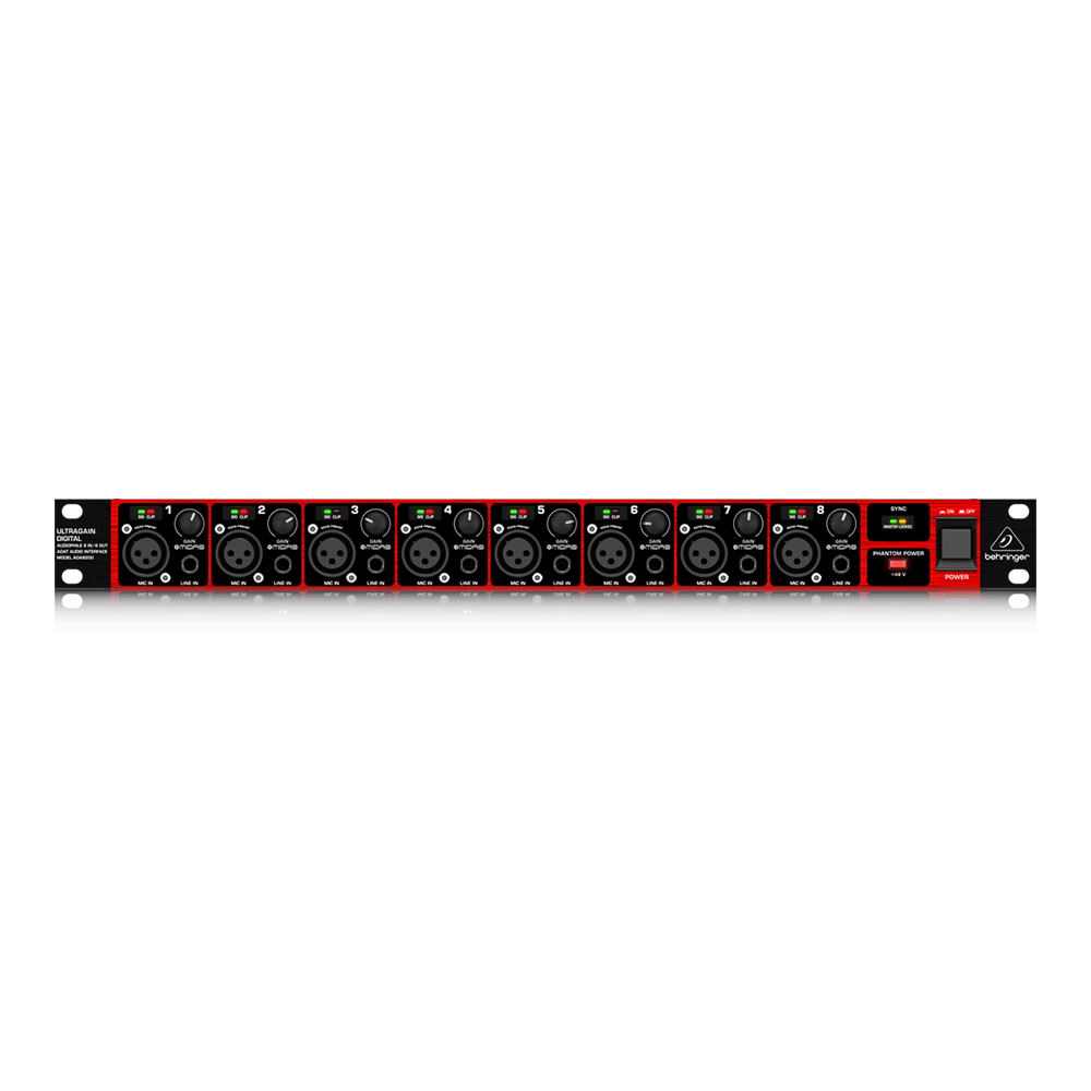 BEHRINGER ADA8200 ULTRAGAIN DIGITAL｜ミュージックランドKEY