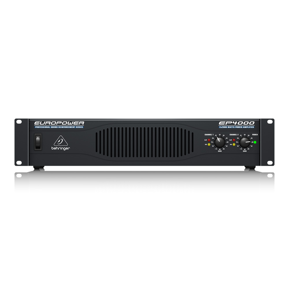 ベリンガーEUROPOWER EP4000 パワーアンプ 値段交渉対応 BEHRINGER ( ベリンガー ) EP4000 ステレオ・パワーアンプ 送料