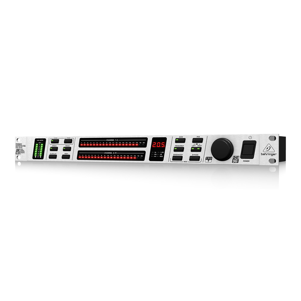 配信機器・PA機器・レコーディング機器 BEHRINGER FBQ2496 FEEDBACK DESTROYER PRO BEHRINGER FBQ2496 FEEDBACK DESTROYER PRO｜ミュージックランドKEY