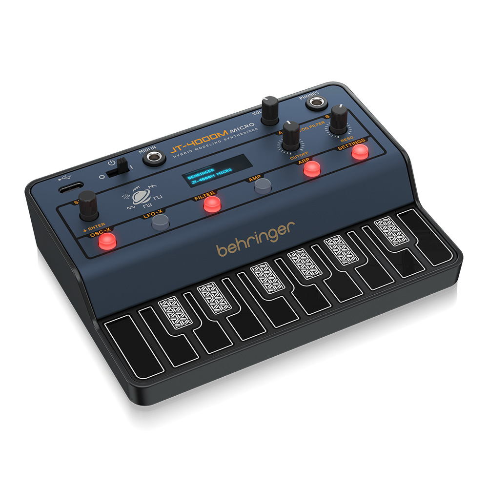夏休みはBehringer JT-4000 microシンセサイザーで曲作り‼️ 夏休みはBehringer JT-4000 microシンセサイザーで曲作り‼️
