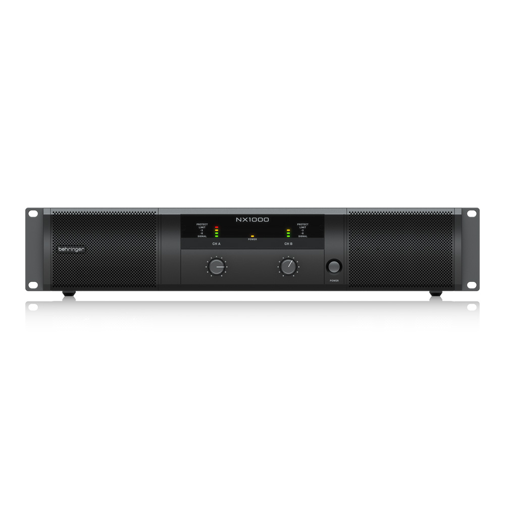 【動作品】BEHRINGER ベリンガー パワーアンプ NU1000 ① BEHRINGER NX1000｜ミュージックランドKEY