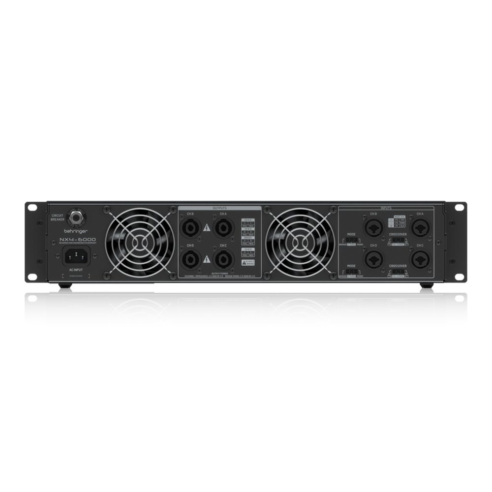Behringer NX4-6000 アンプ BEHRINGER NX4-6000｜ミュージックランドKEY