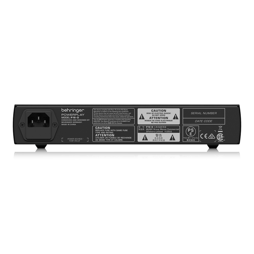 BEHRINGER P16-D POWERPLAY｜ミュージックランドKEY