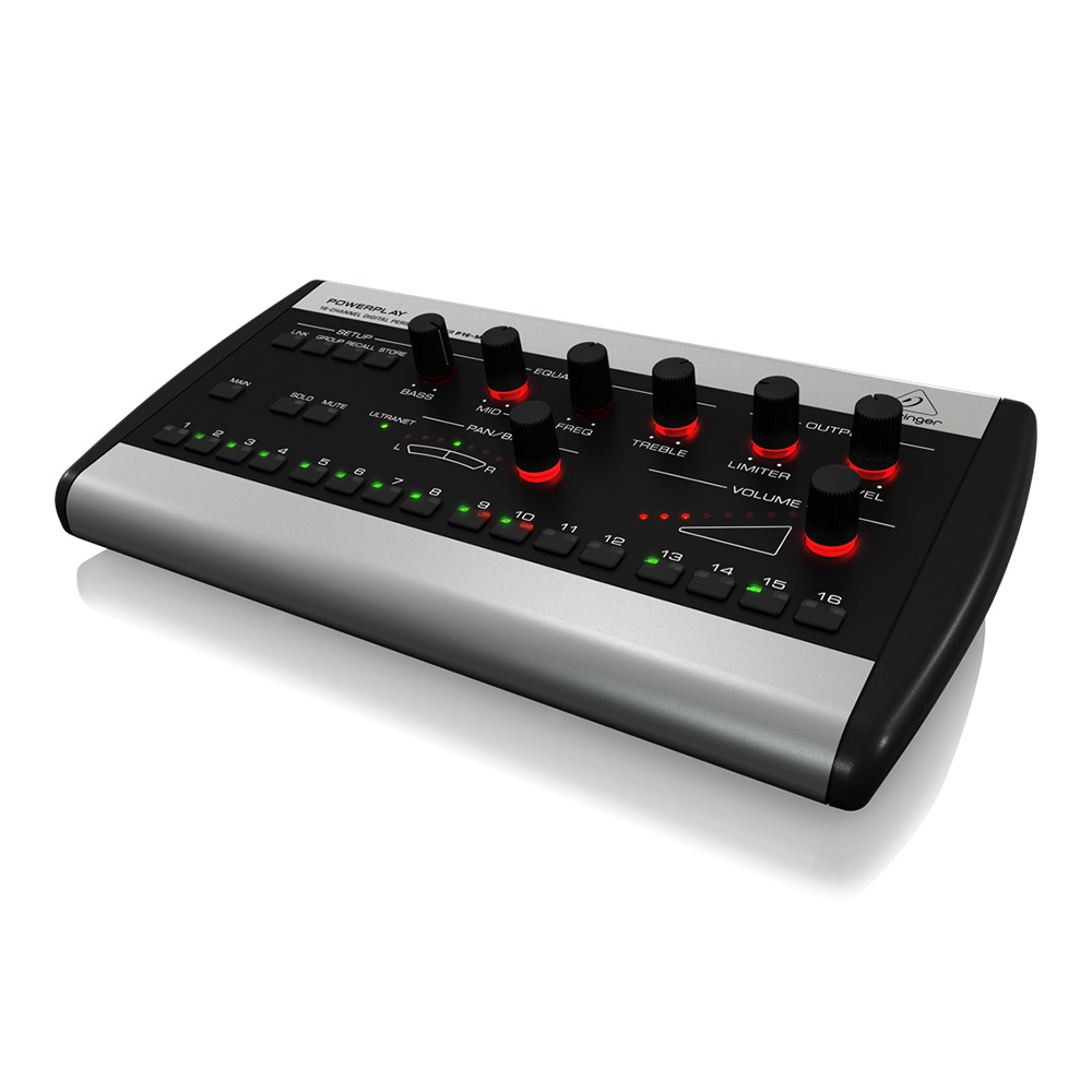 BEHRINGER POWERPLAY P16-M パーソナルミキサー BEHRINGER P16-M POWERPLAY｜ミュージックランドKEY