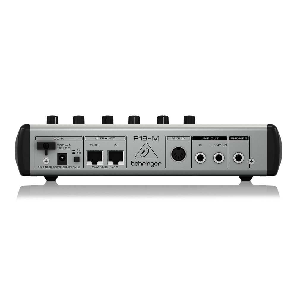 BEHRINGER パーソナルミキサー POWERPLAY P16-M ② P16-M POWERPLAY - 製品一覧 - ベリンガー公式ホームページ