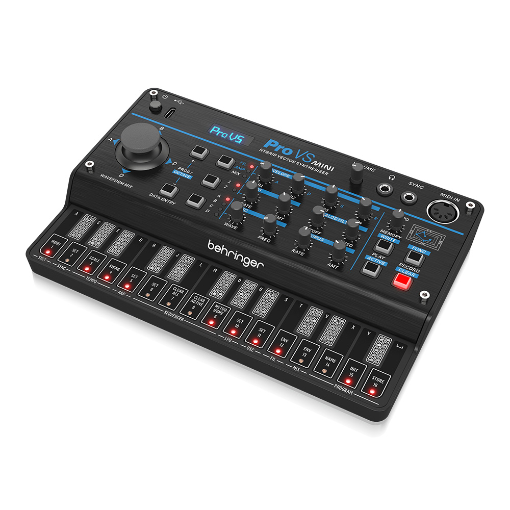 BEHRINGER べリンガー PRO-800 シンセサイザー アナログ 8ボイス ポリフォニックシンセ 柔らかな質感の - デジタル楽器