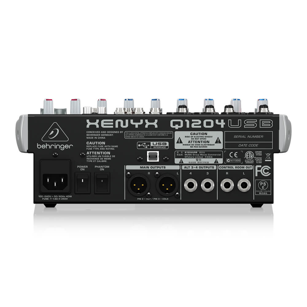BEHRINGER Q1204USB XENYX｜ミュージックランドKEY