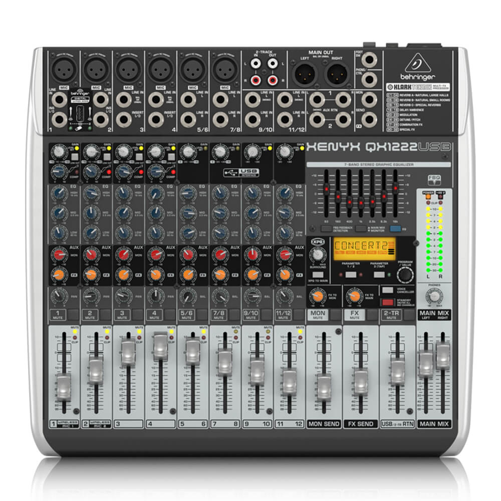 BEHRINGER QX1222USB XENYX｜ミュージックランドKEY