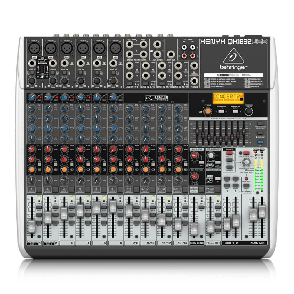 配信機器・PA機器・レコーディング機器 BEHRINGER XENYX X1832USB BEHRINGER X1832USB XENYX｜ミュージックランドKEY