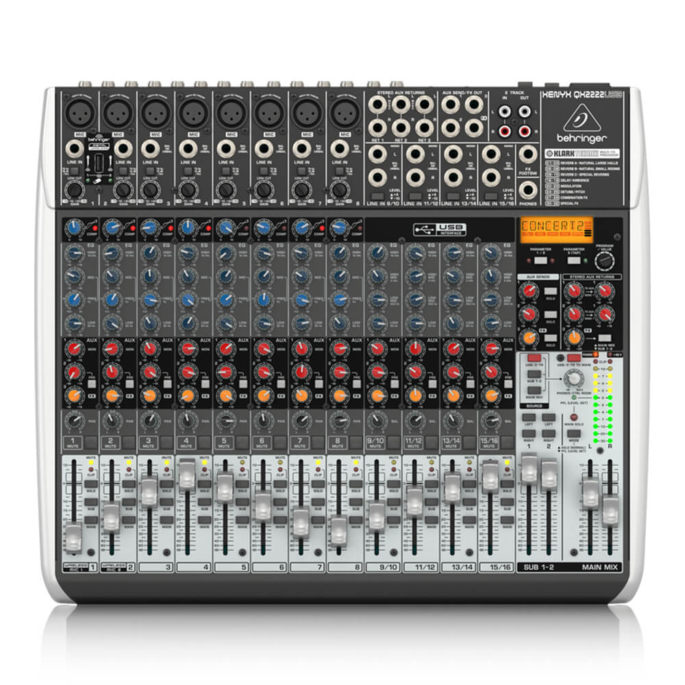 BEHRINGER QX2222USB XENYX｜ミュージックランドKEY