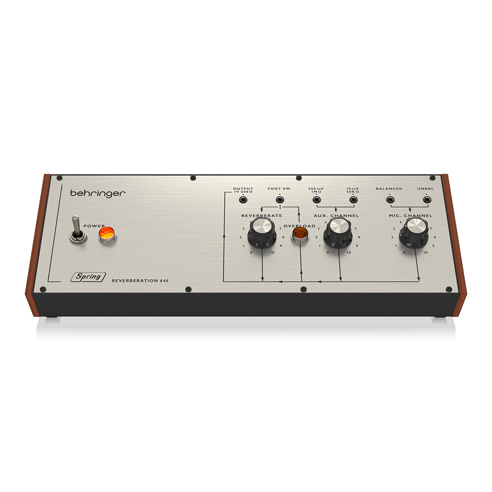 Behringer | Product | SPRING REVERBERATION 646