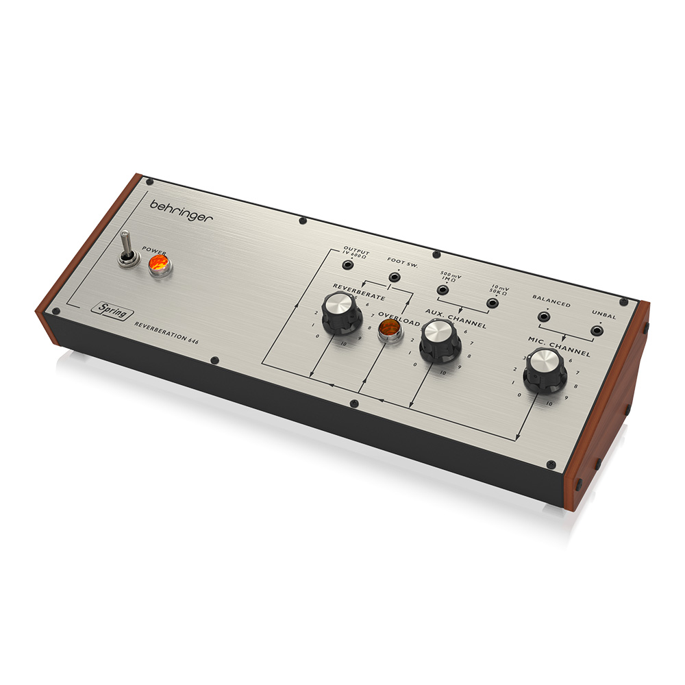 BEHRINGER SPRING REVERBERATION 646｜ミュージックランドKEY