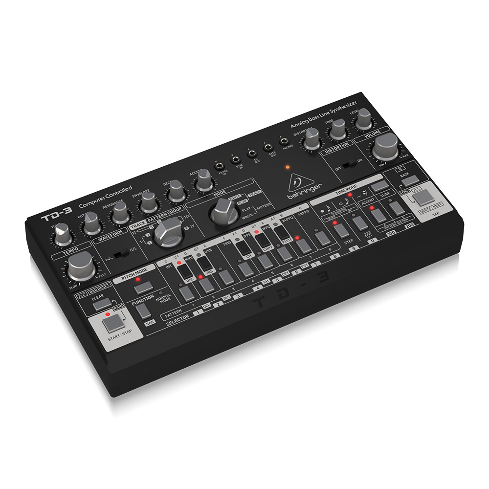 BEHRINGER TD-3-BK｜ミュージックランドKEY