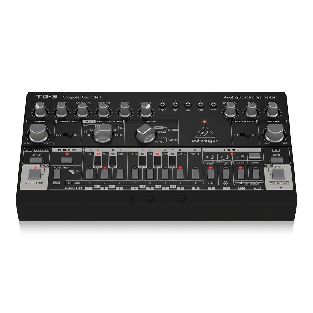 BEHRINGER TD-3-BK｜ミュージックランドKEY