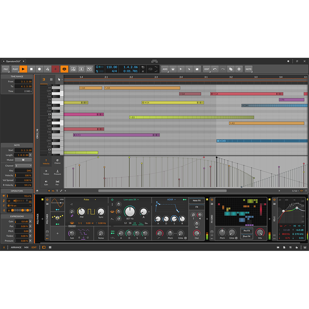 BITWIG Bitwig Studio 12ヶ月アップグレード版｜ミュージック