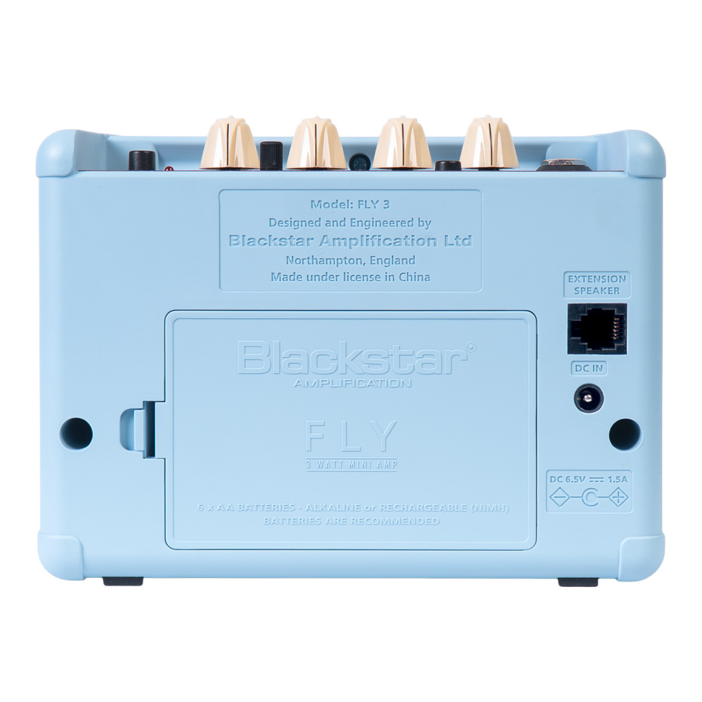 Blackstar FLY3 Baby Blue Union Flag Colour Special
